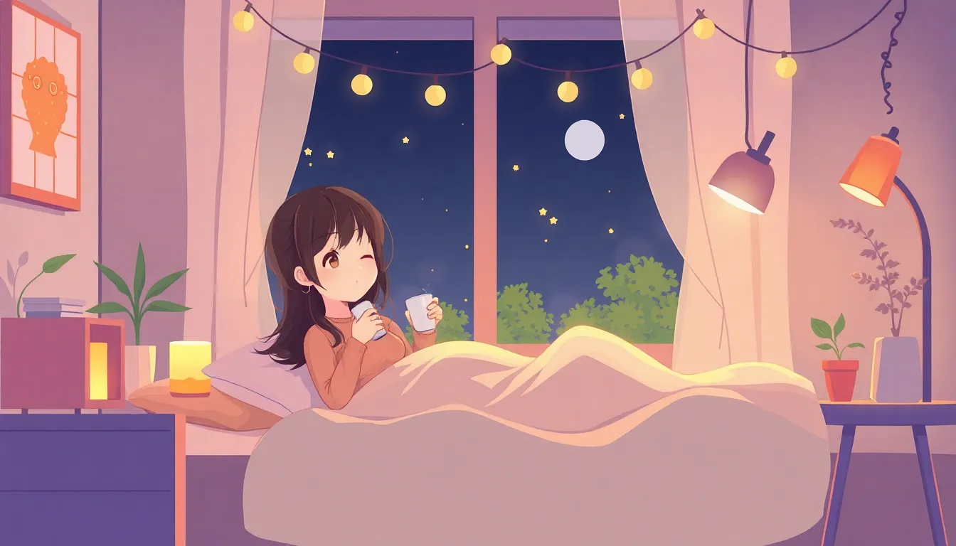 週末の夜のリラックスタイム