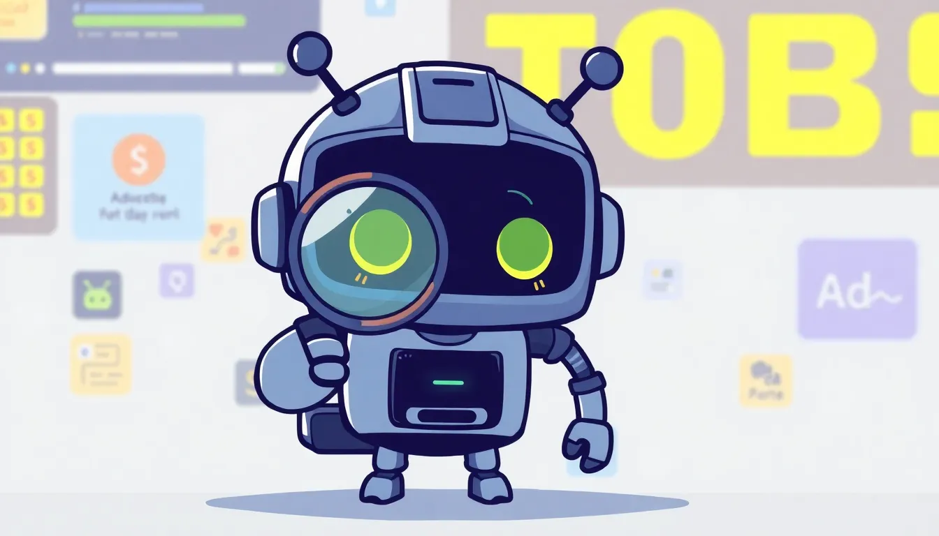 バグを調査するロボット探偵