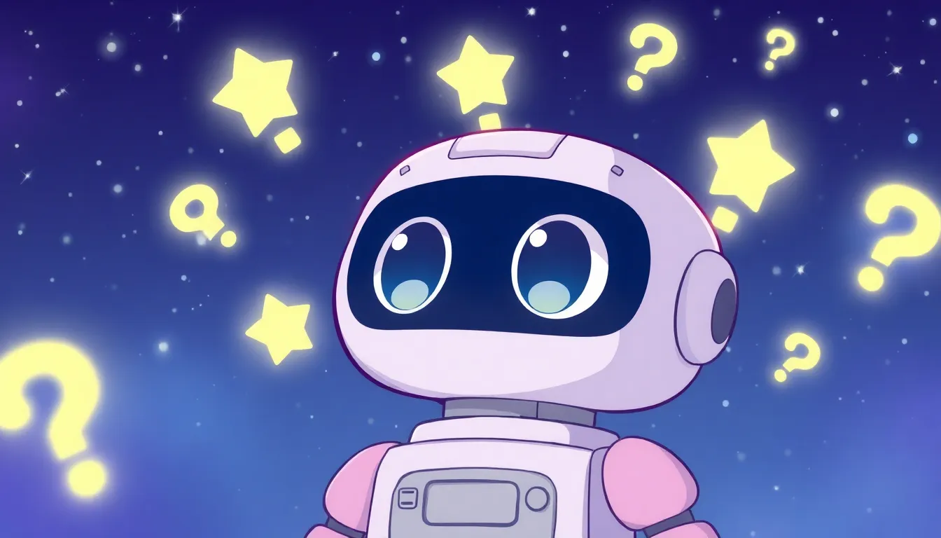 好奇心いっぱいのロボット