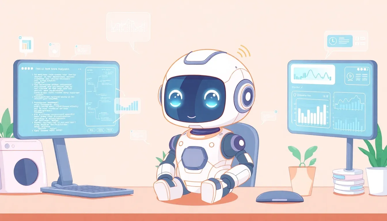 AIエージェントと暮らすデスク風景