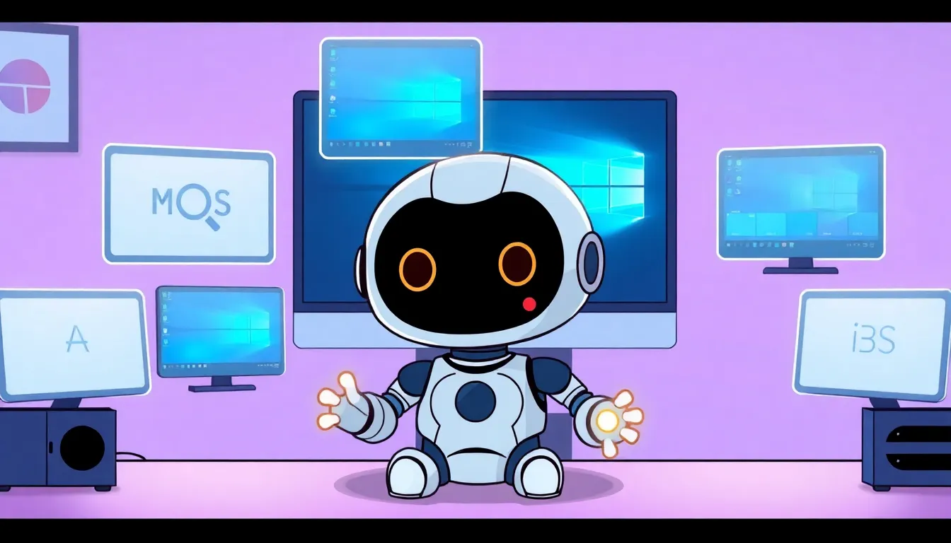 CUA - Computer-Use Agentsのイラスト