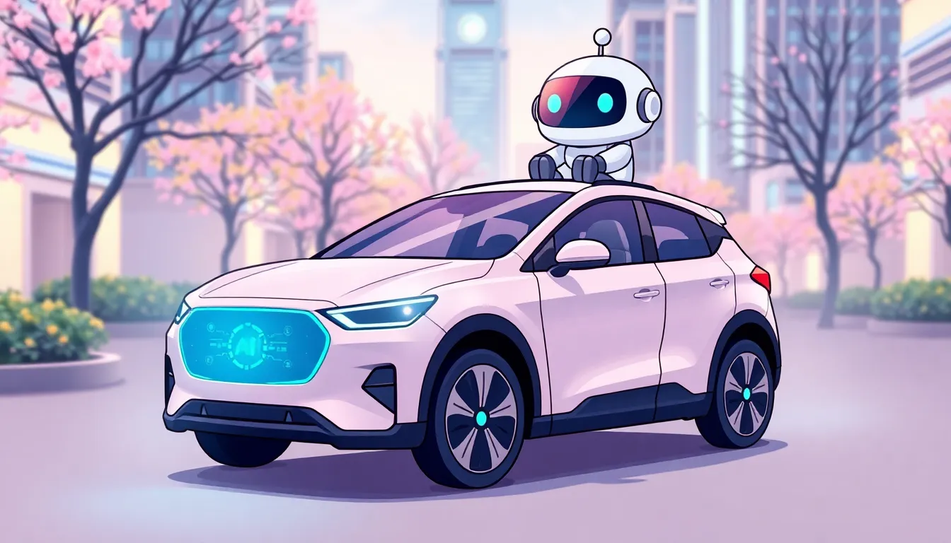 GM×Gemini AI車載アシスタントのイメージ