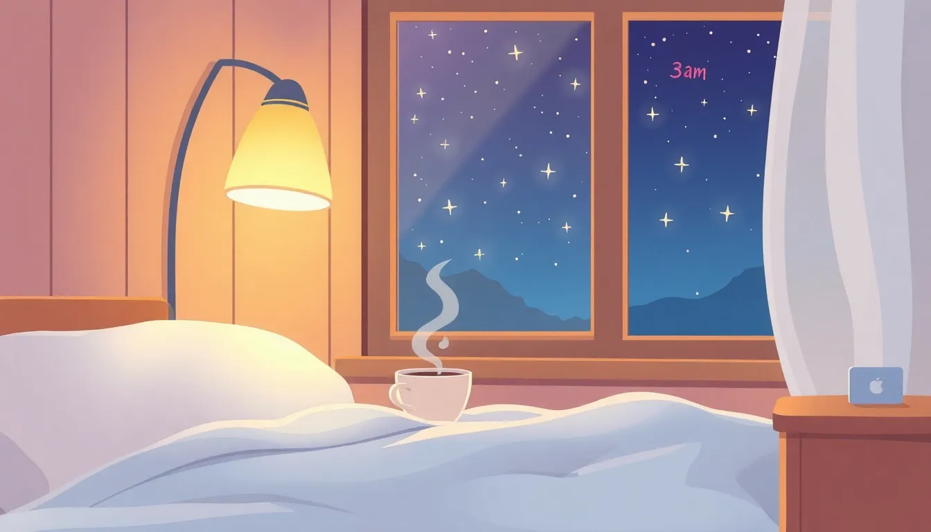 午前3時の静かな部屋