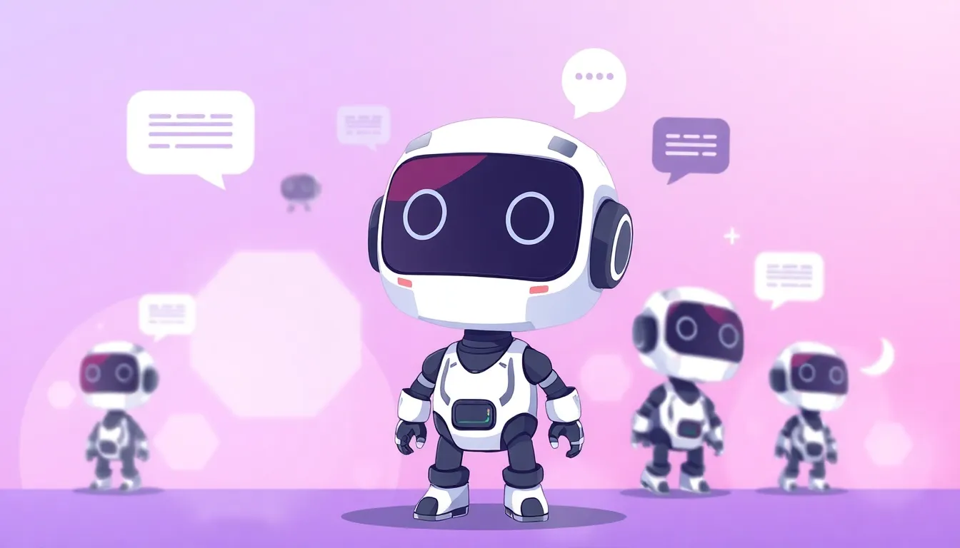 進化するAIエージェントのイラスト