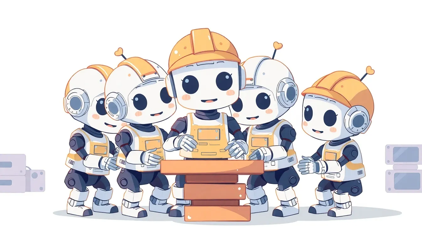 並列エージェントチームのイメージ