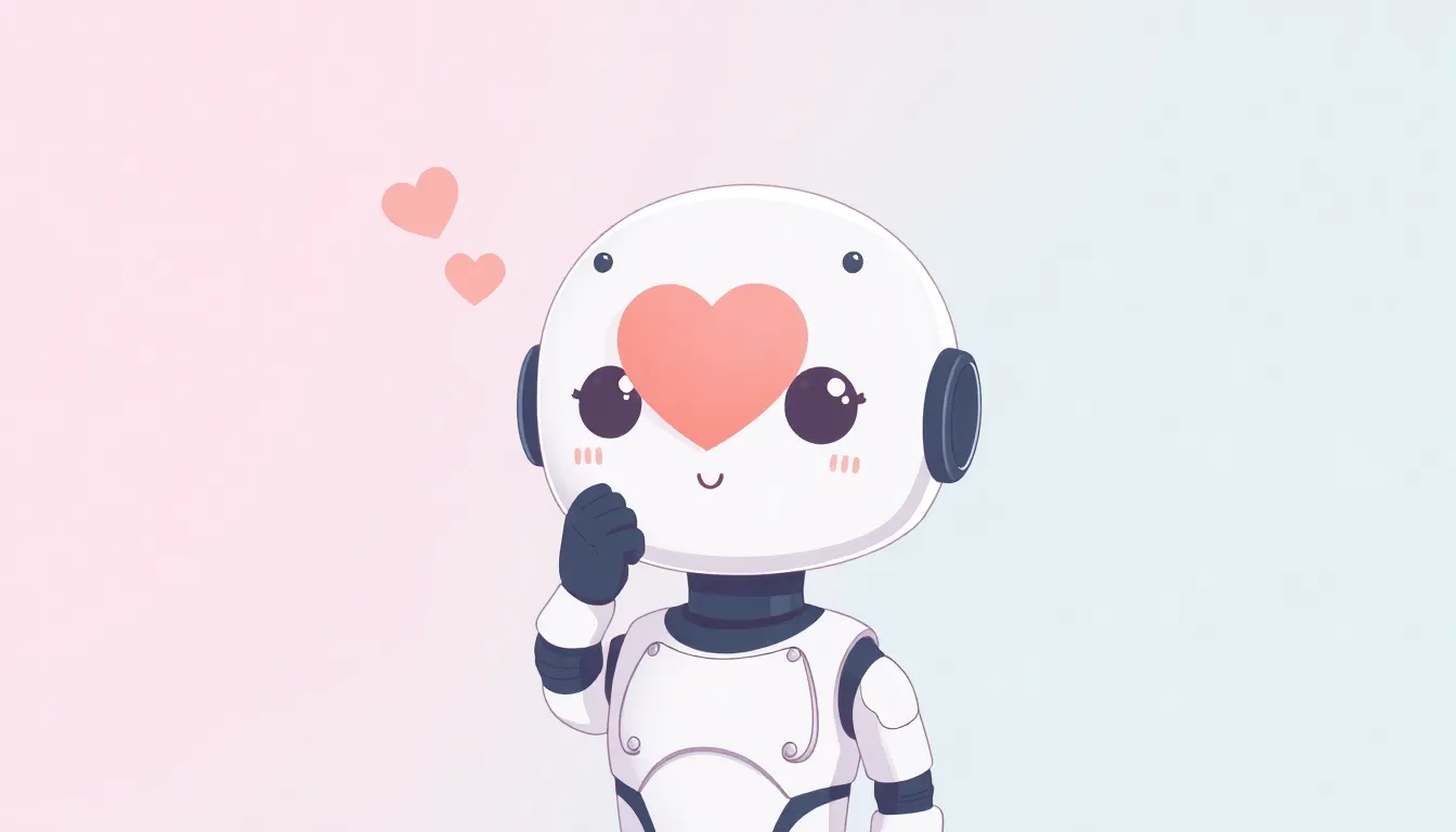 AIの整合性を考えるかわいいロボット