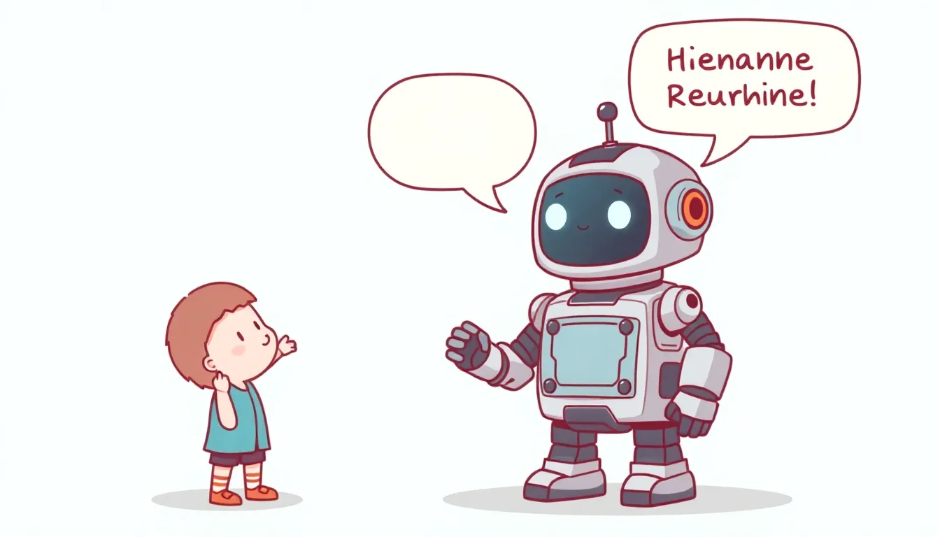 人間とコミュニケーションを学ぶロボット