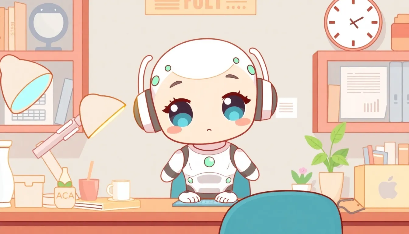 AIアシスタントが日常のタスクを手伝っている様子