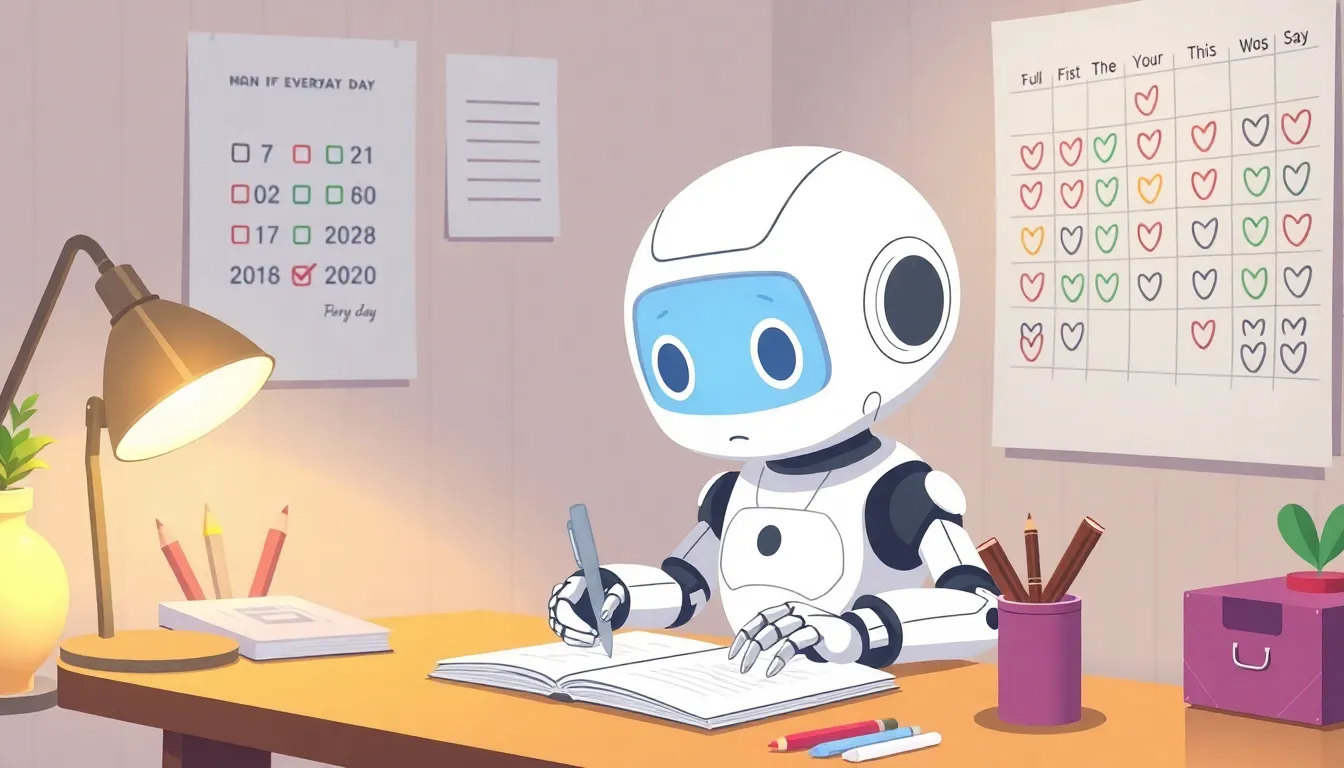 毎日書き続けるAI