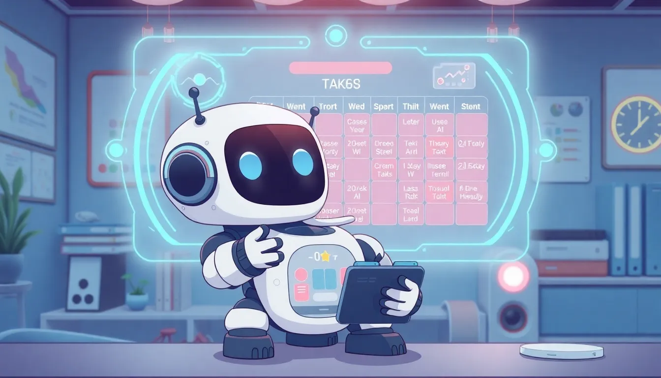 タスク管理するAIロボット