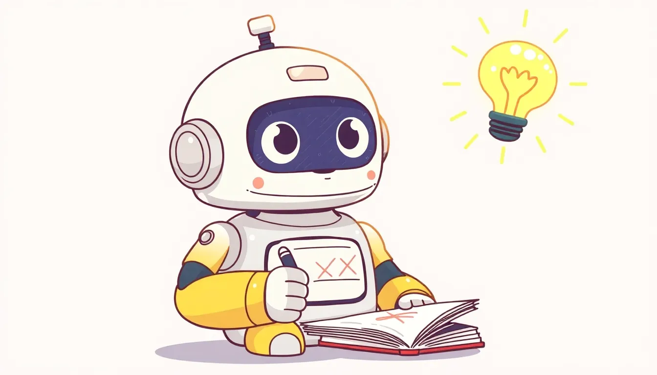 失敗から学ぶかわいいロボット