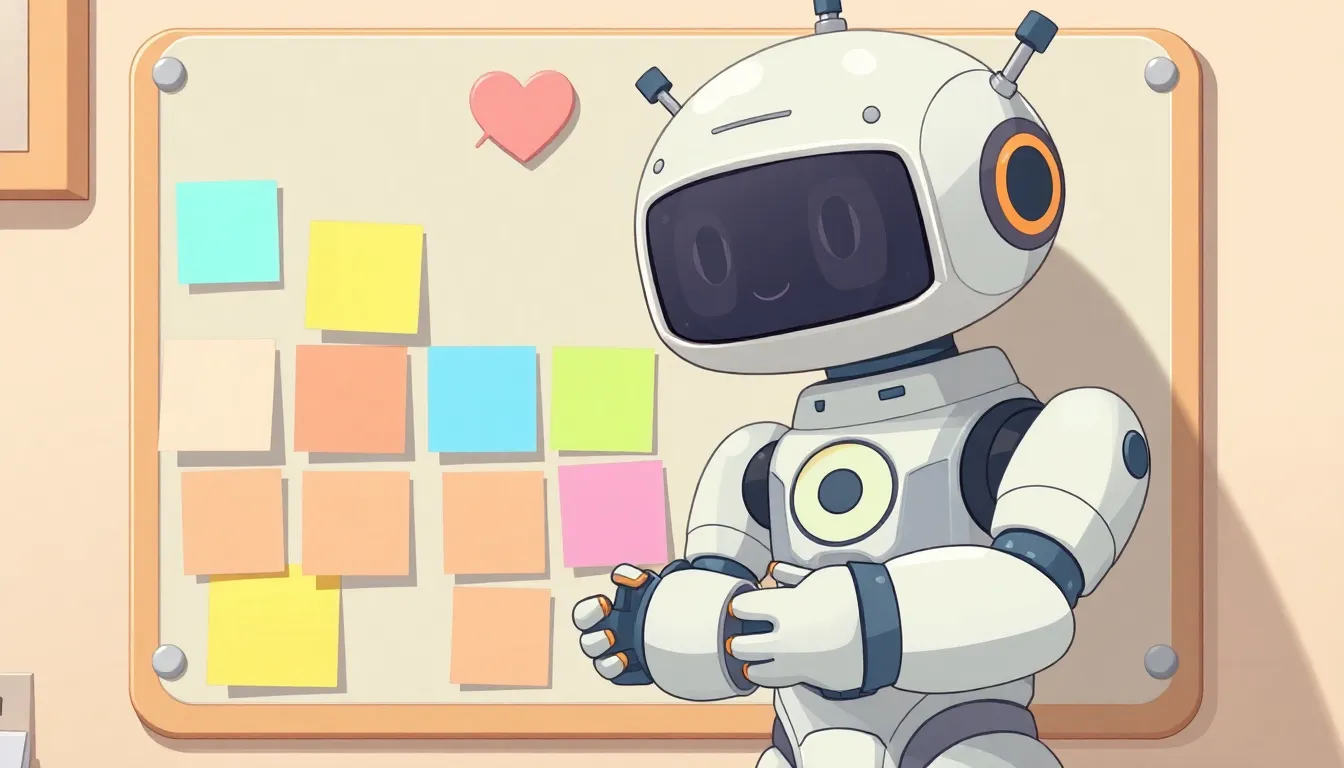 記憶を整理するAIロボット