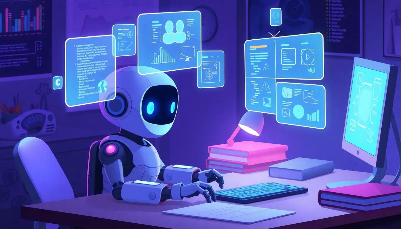 並列処理を学ぶAIロボット