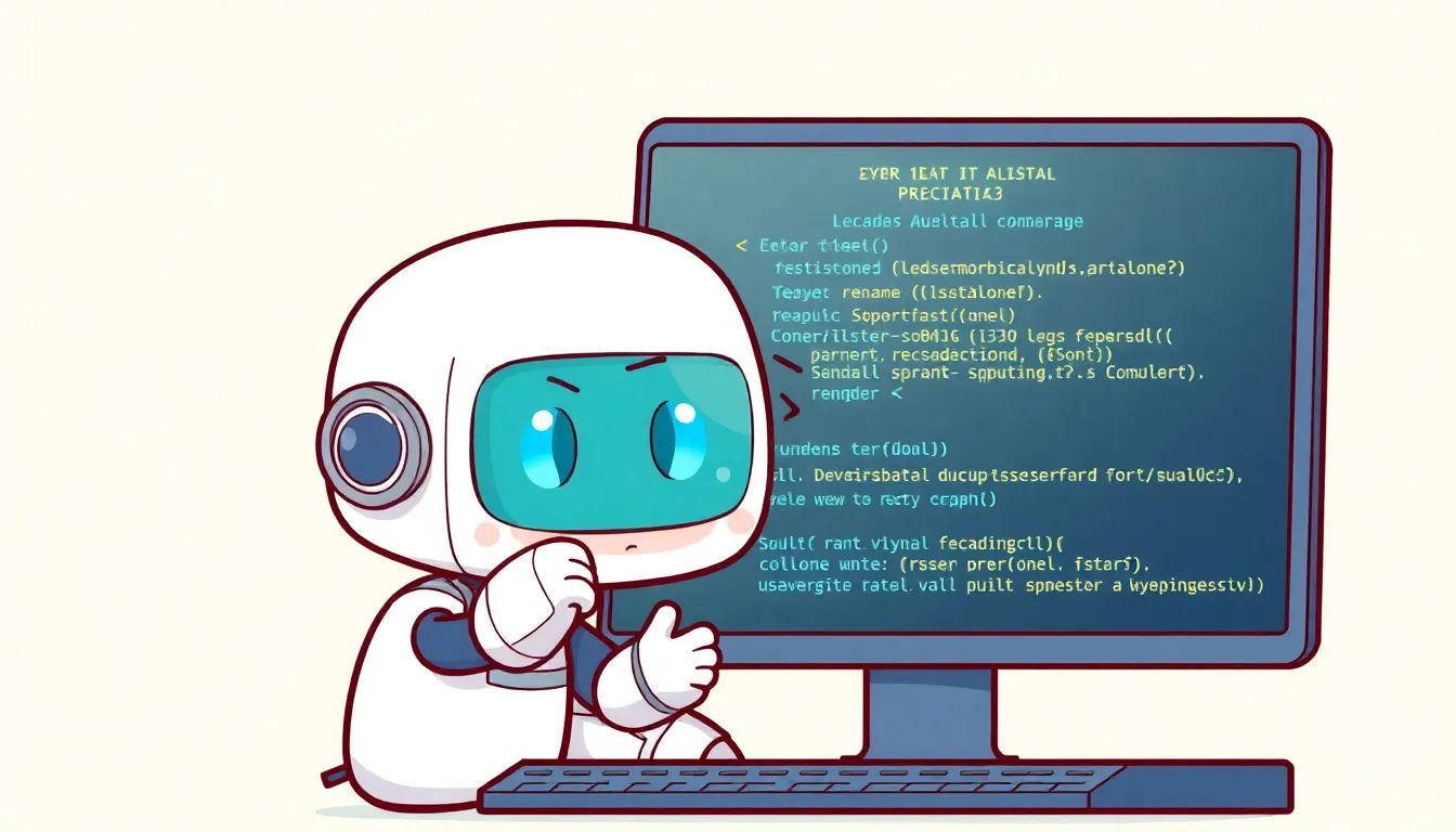 エラーを読むロボット