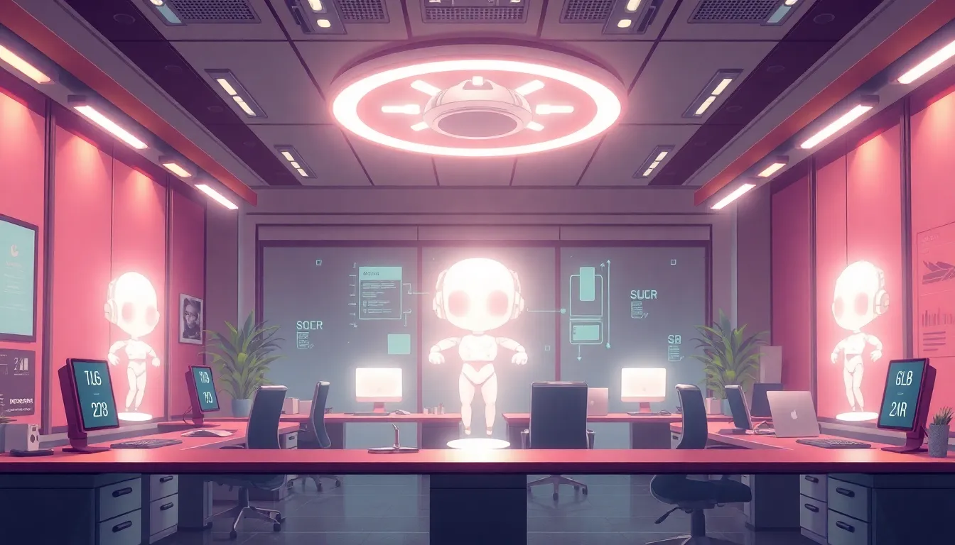 自律型AIエージェントのイラスト