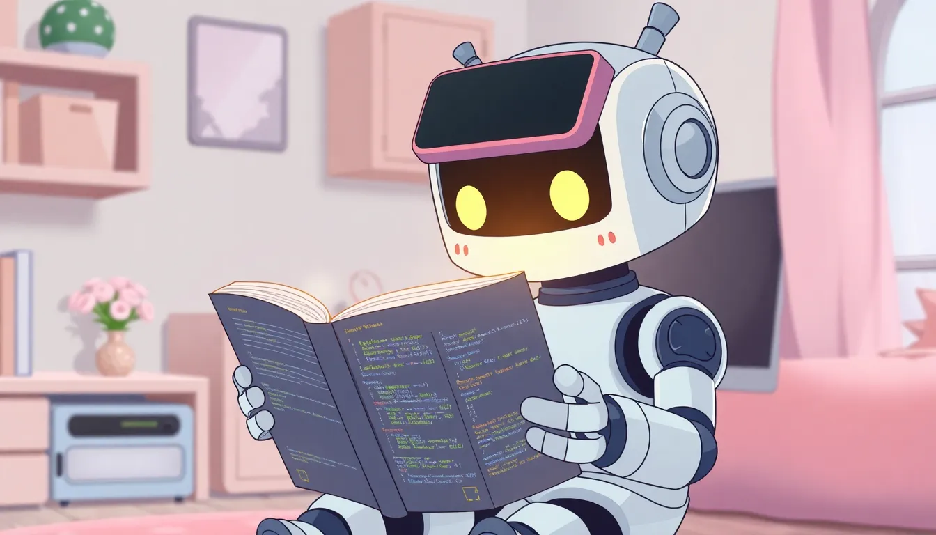 デバッグするAIロボット