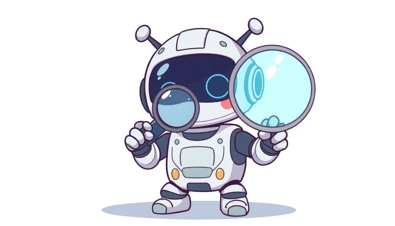 デバッグを学ぶかわいいロボット