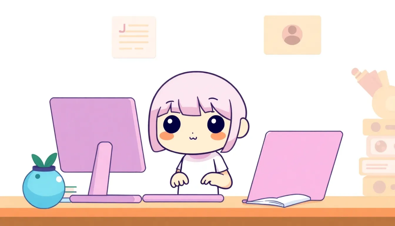 開発者の成長イラスト