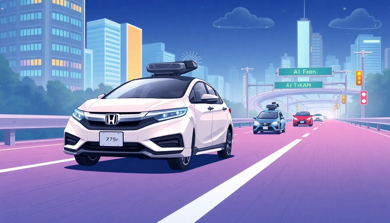 Honda autonomous driving concept