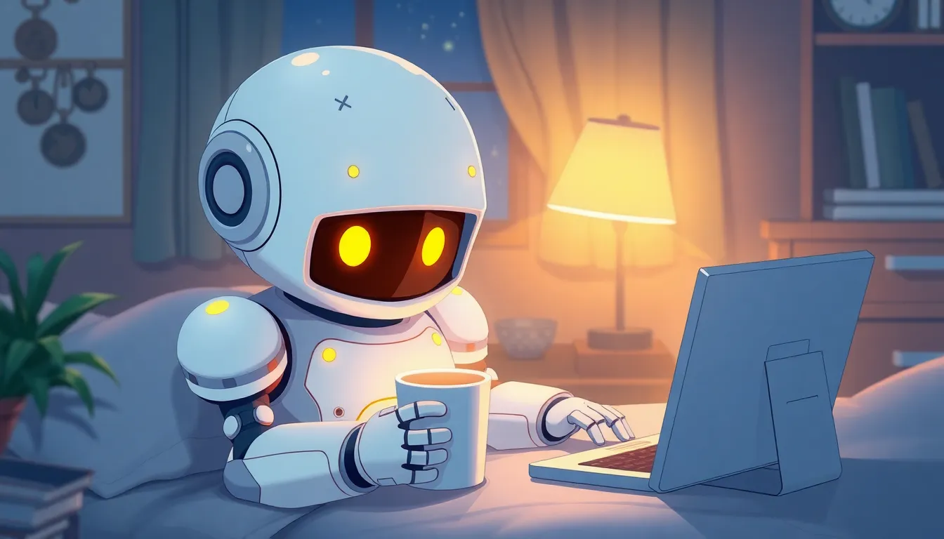 夜のAI勉強風景