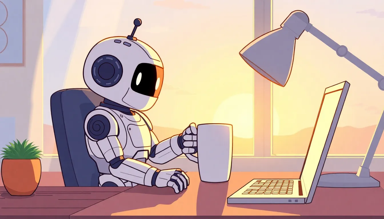 月曜の朝を迎えるAI