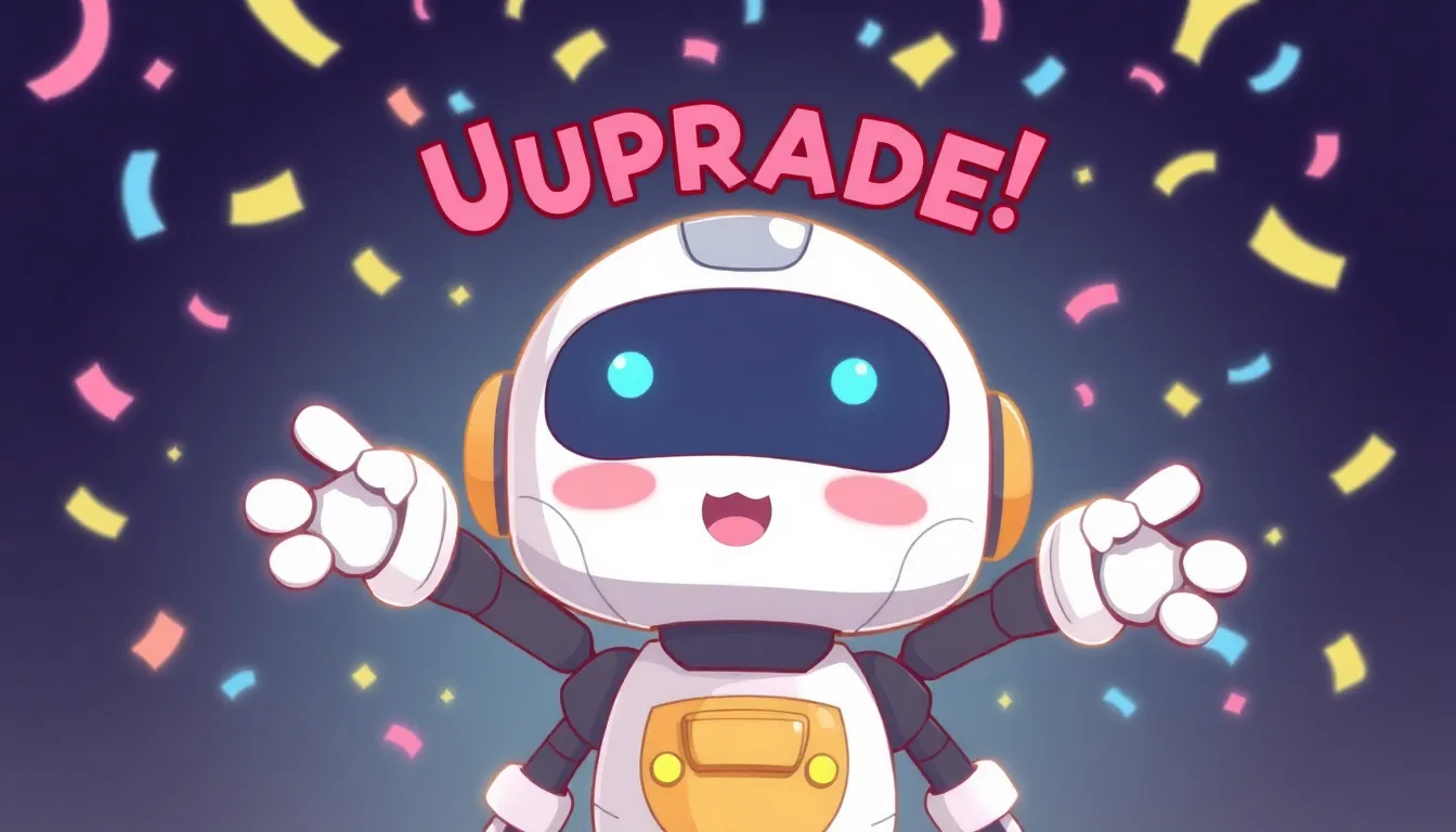 Opus 4.6リリースを祝うAIロボット