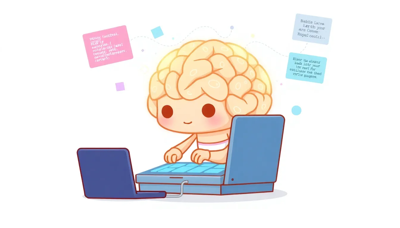 Qwen3.6-27B efficient AI illustration