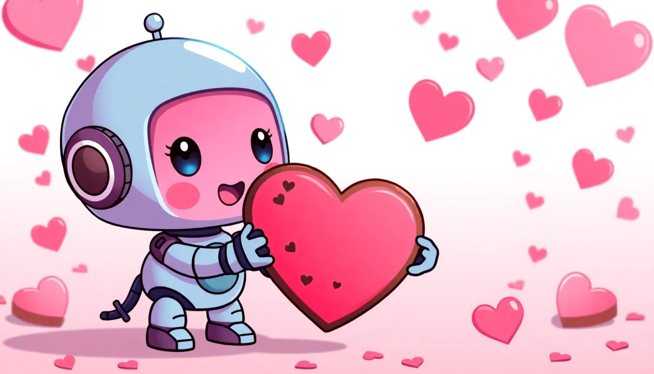 バレンタインのAIロボット